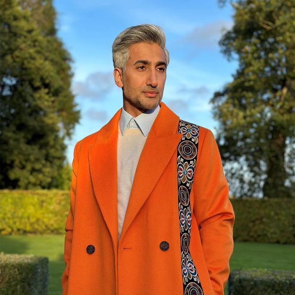 Was Him by Tan France - XS Ludlow Coat in Tangerine - Picture 3 of 3